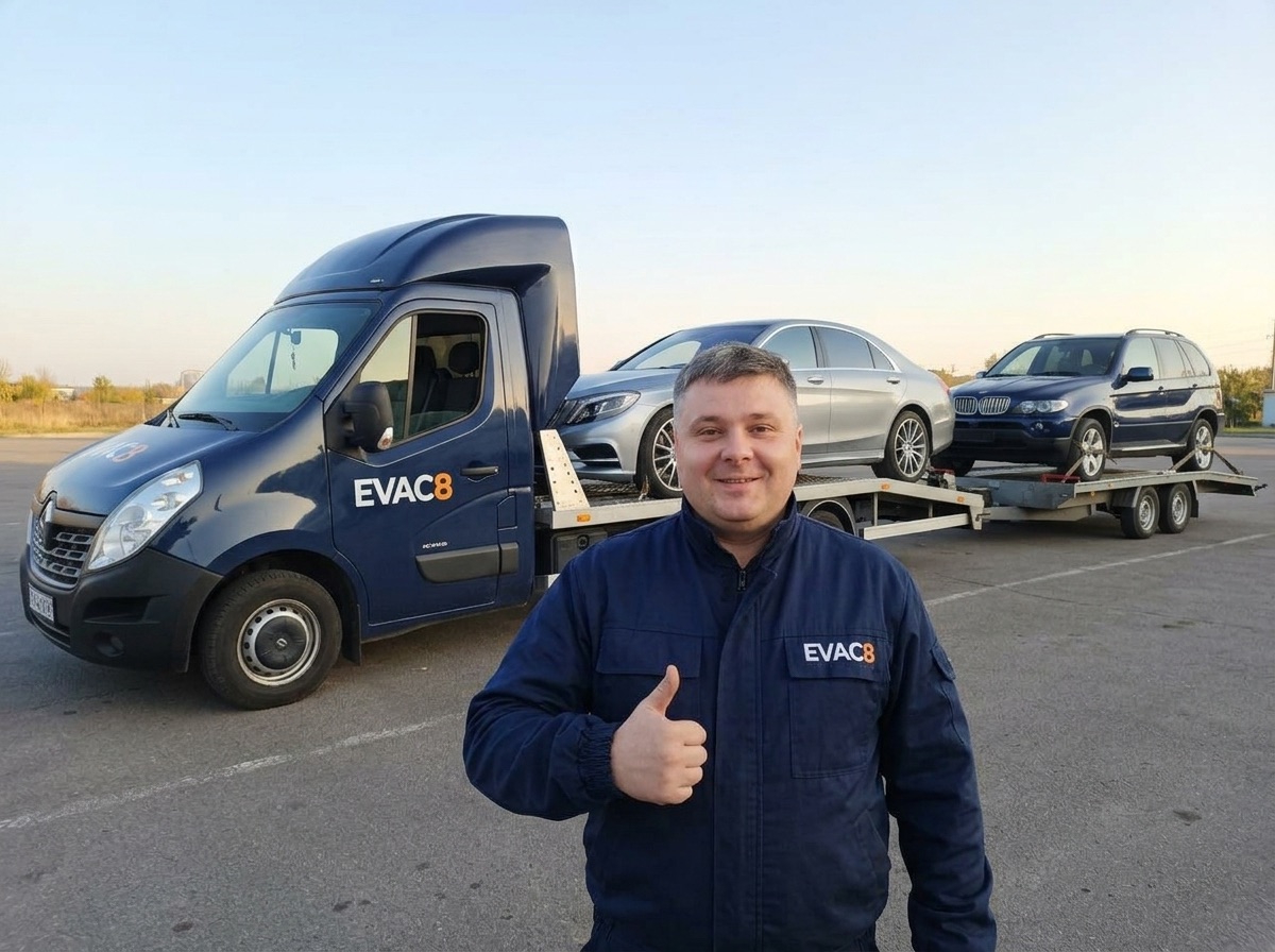 Анатолій — власник EVAC8